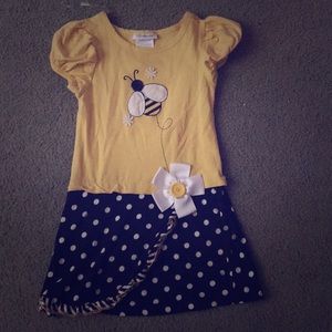 Bumblebee girls dress🐝